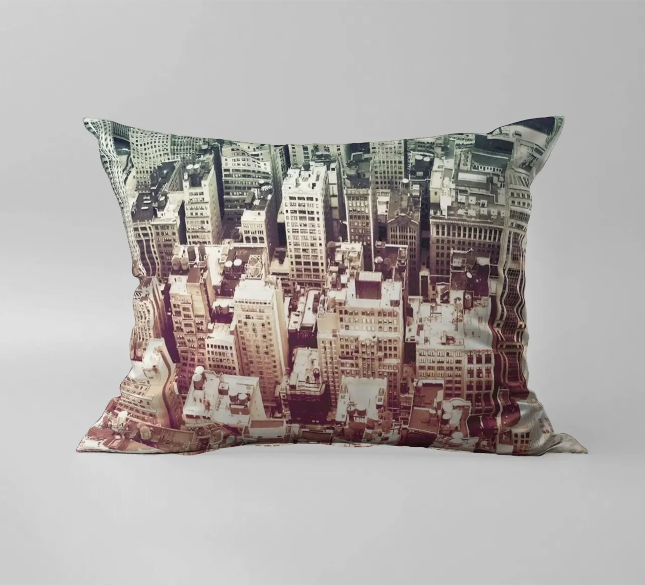 Manhattan's Buildings cuscino da JaySan Studio