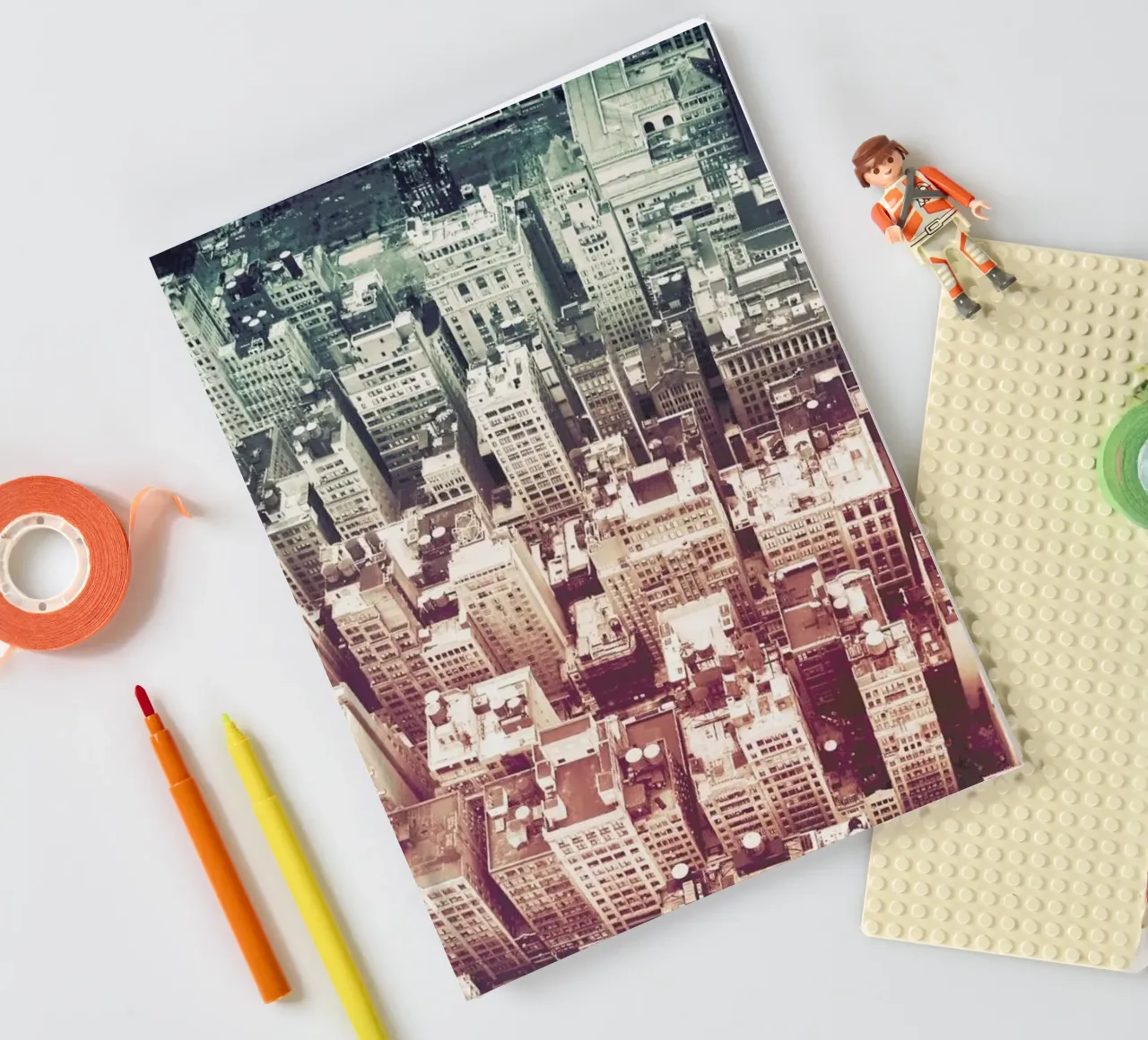 Manhattan's Buildings carnet de notes de JaySan Studio