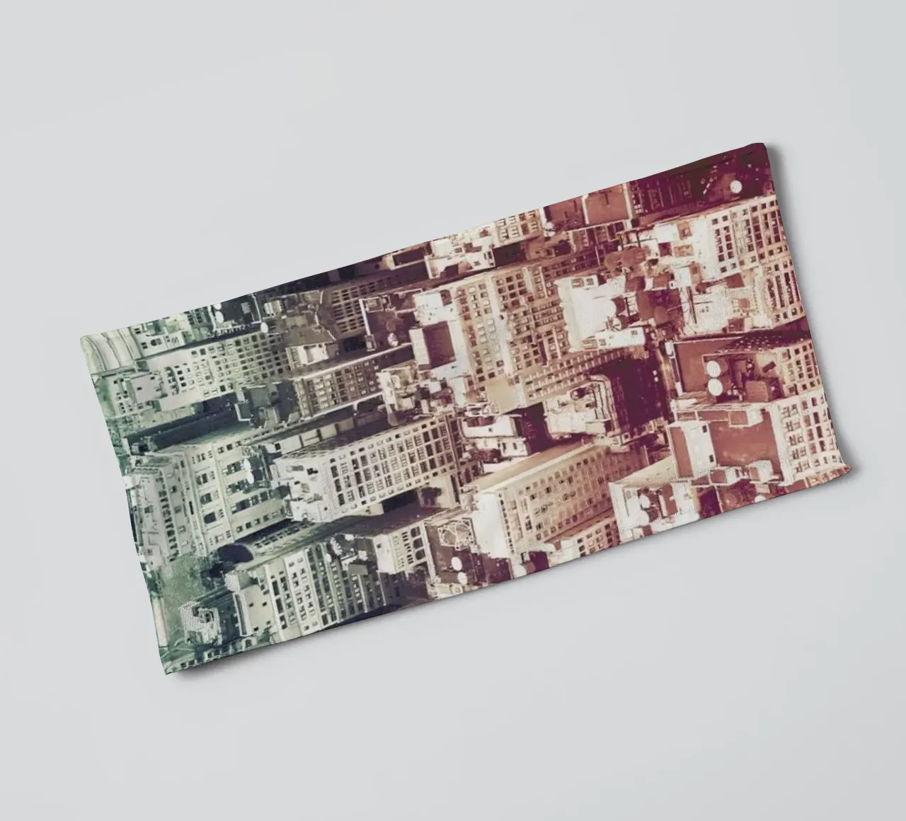 Manhattan's Buildings asciugamano da bagno da JaySan Studio