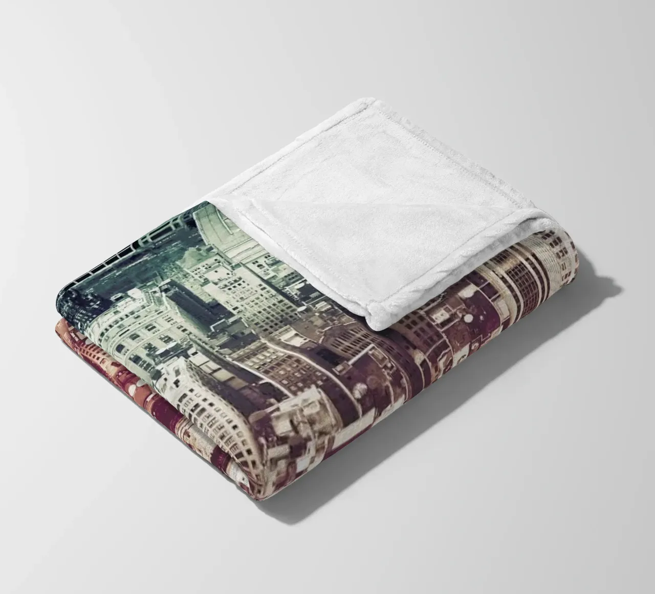 Manhattan's Buildings coperta in pile da JaySan Studio