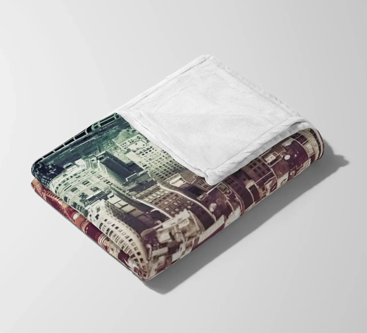 Manhattan's Buildings coperta in pile da JaySan Studio