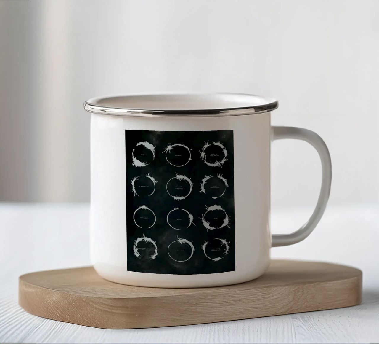 Arrival Dark tazza in smalto da nabakumov