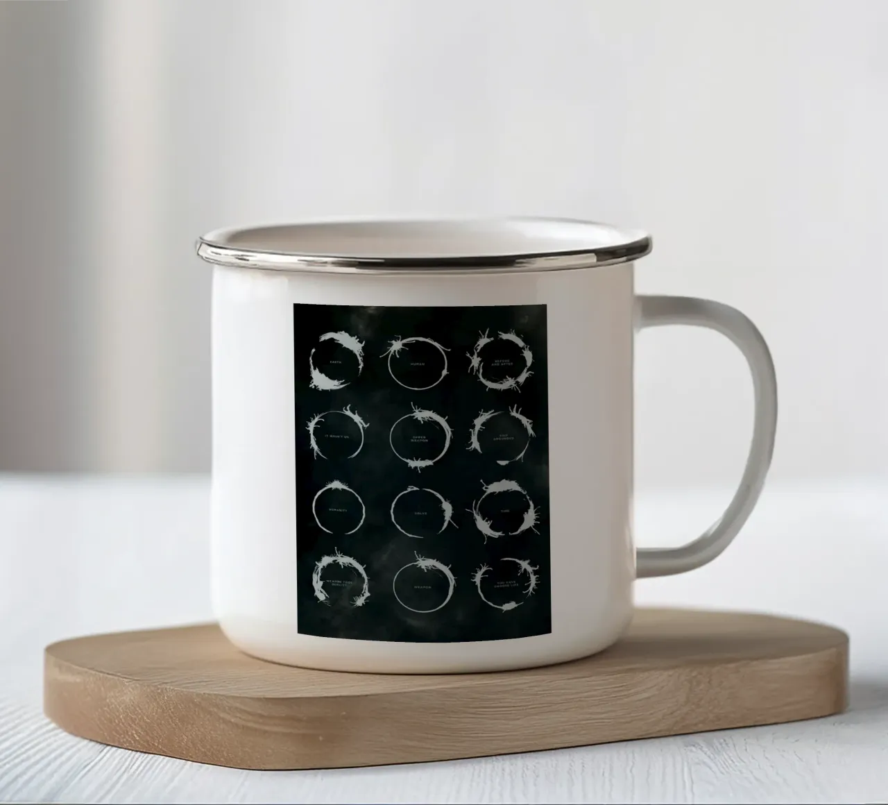 Arrival Dark tazza in smalto da nabakumov