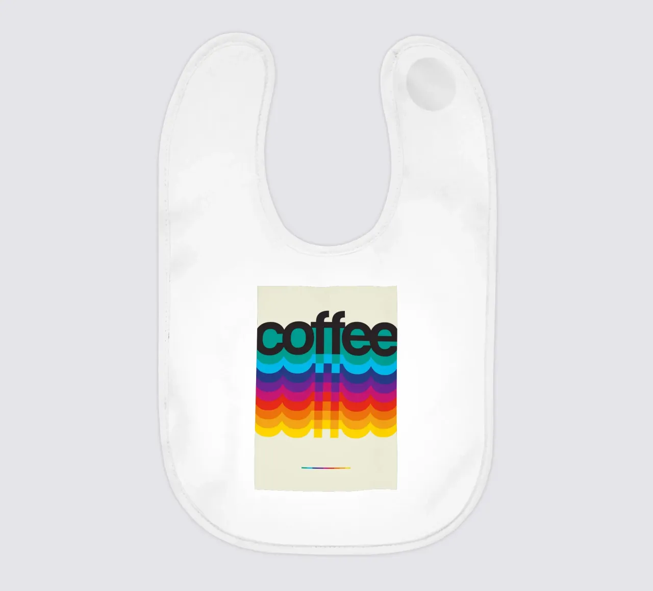 Retro Coffee Beige bavaglino da nabakumov
