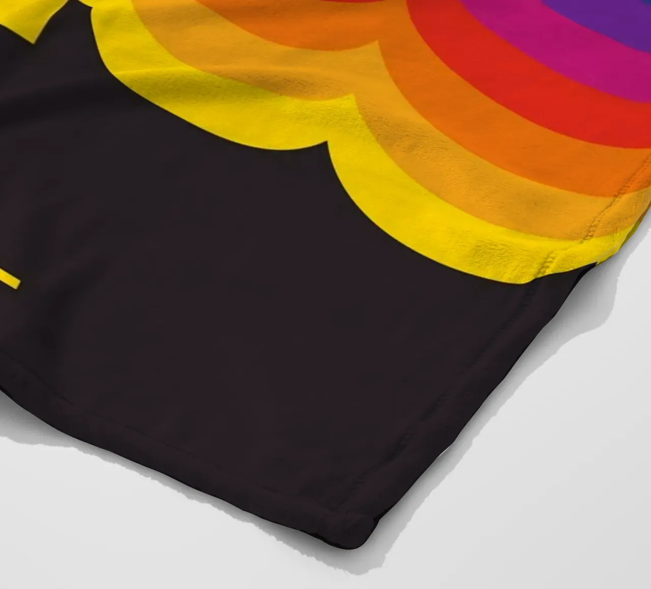 Retro Coffee Black coperta in pile da nabakumov