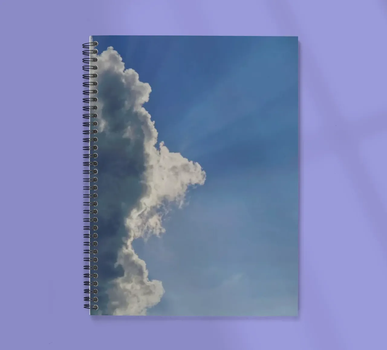 Hidden Sunshine spiral notebook by Nur Mut