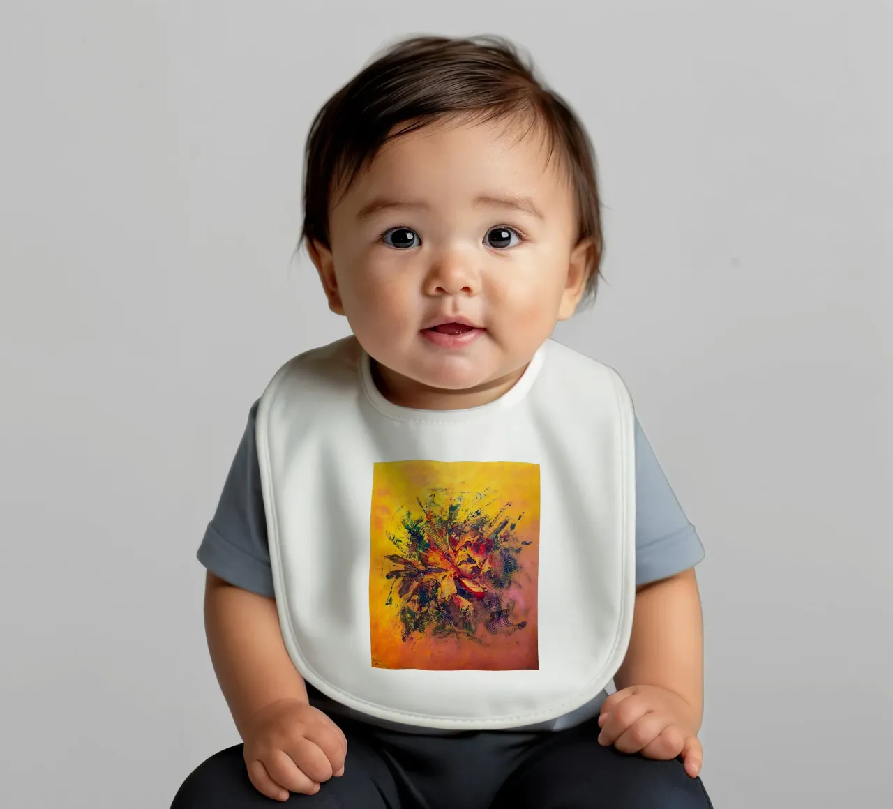 BRAINSTORMING bavaglino da Thierry Vobmann Abstract painting