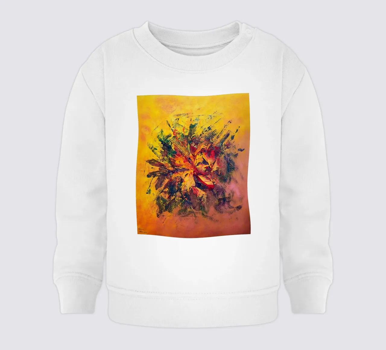 BRAINSTORMING felpa neonato da Thierry Vobmann Abstract painting