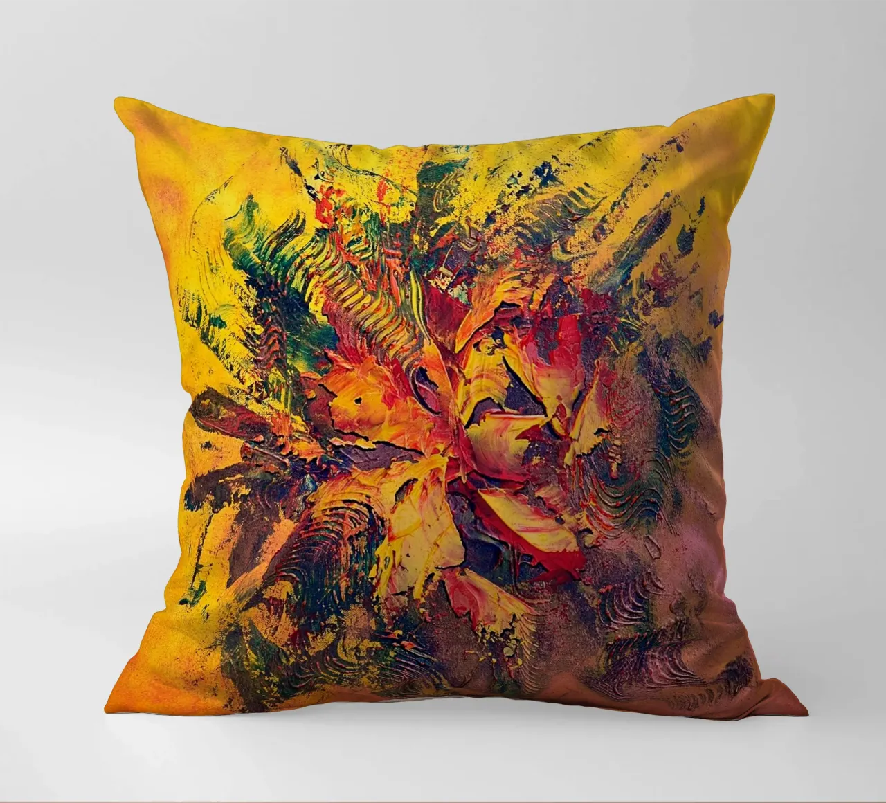 BRAINSTORMING cuscino da Thierry Vobmann Abstract painting
