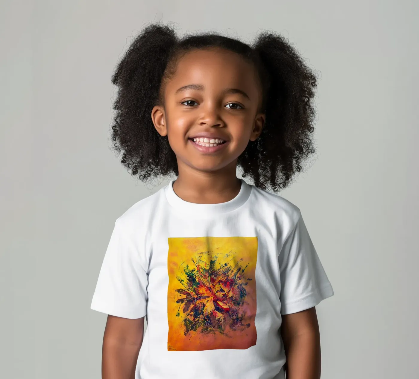 BRAINSTORMING t-shirt bambini da Thierry Vobmann Abstract painting