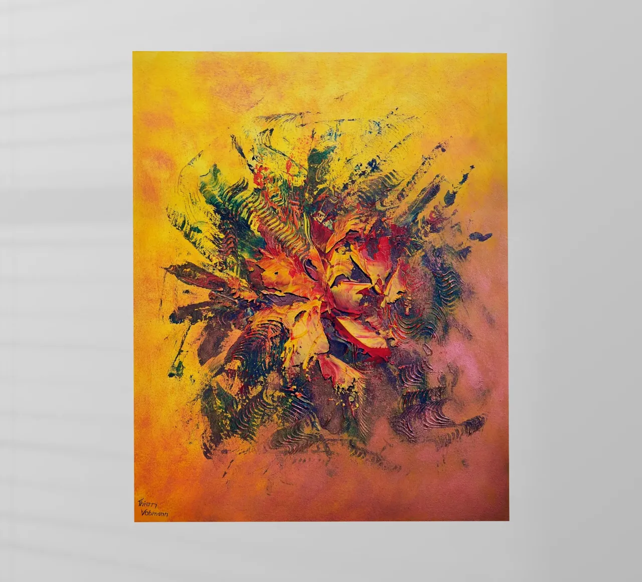 BRAINSTORMING pellicola backlit da Thierry Vobmann Abstract painting