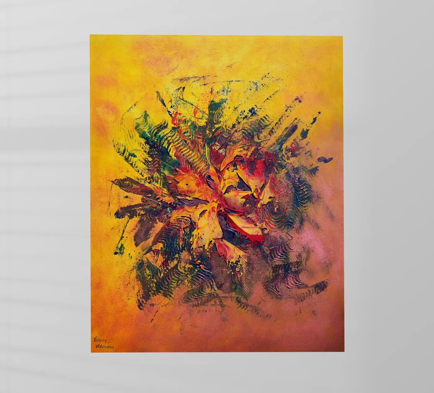 BRAINSTORMING pellicola backlit da Thierry Vobmann Abstract painting