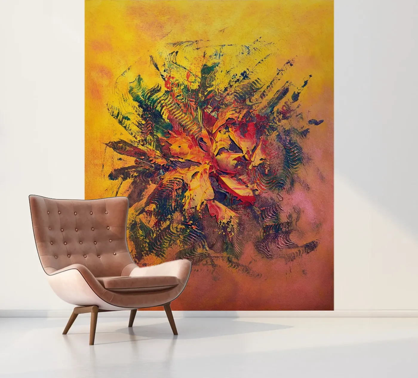 BRAINSTORMING photo wallpaper by Thierry Vobmann Abstract painting