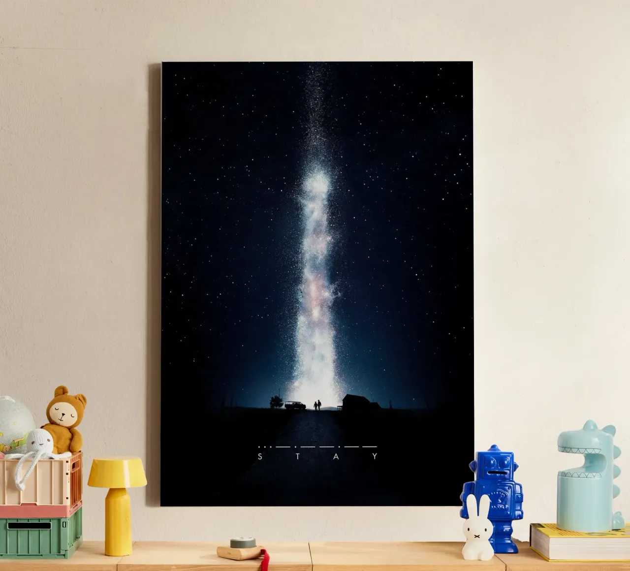 Interstellar Stay III tela con Cornice a cassetta da nabakumov