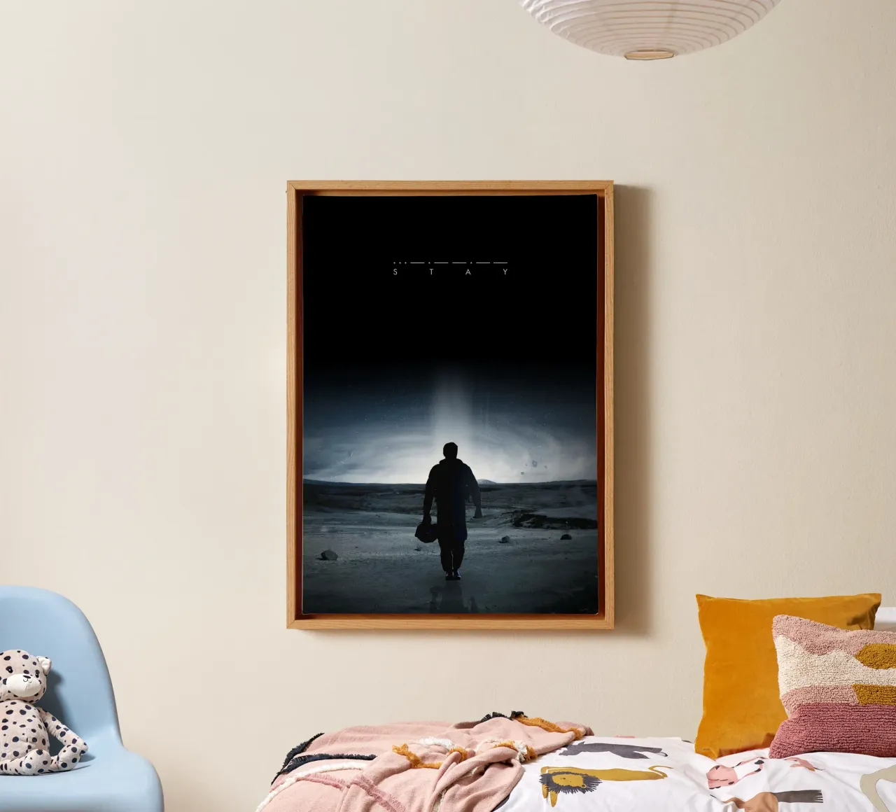 Interstellar Stay IV tela con Cornice a cassetta da nabakumov