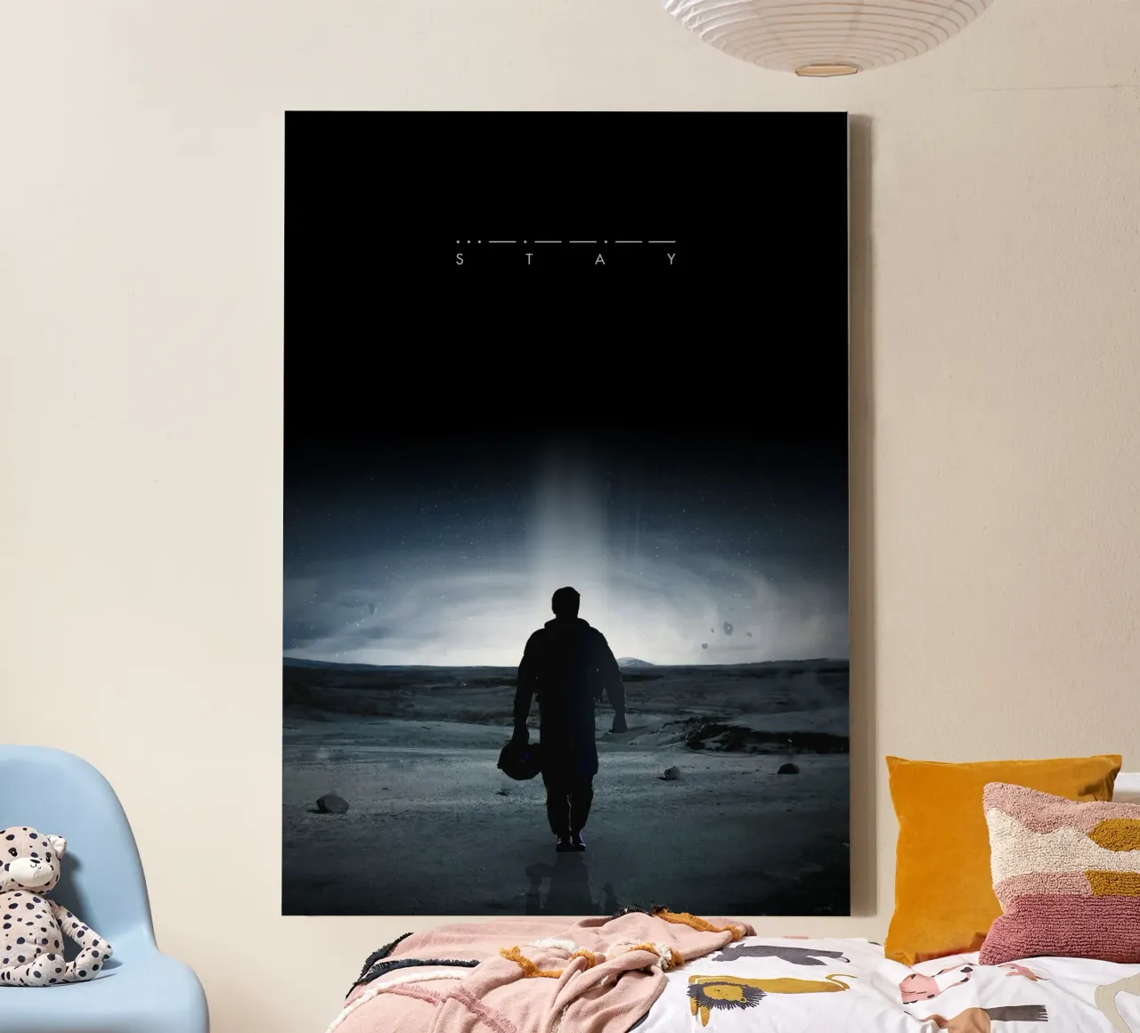 Interstellar Stay IV tela con Cornice a cassetta da nabakumov