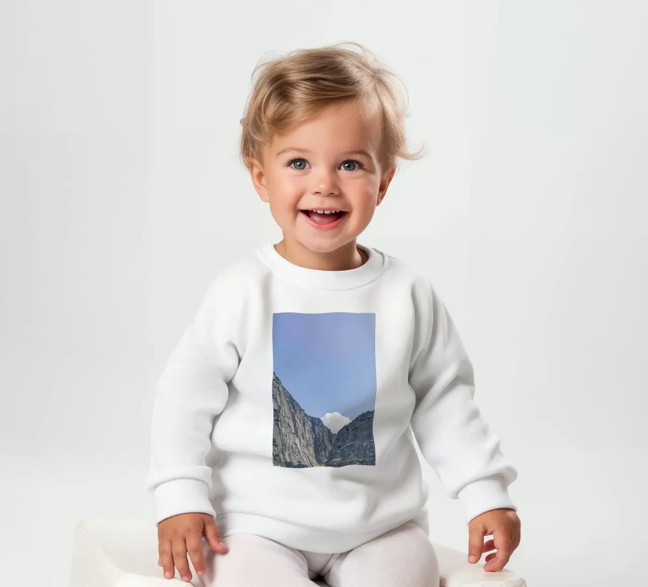 The White Cloud felpa neonato da Nur Mut