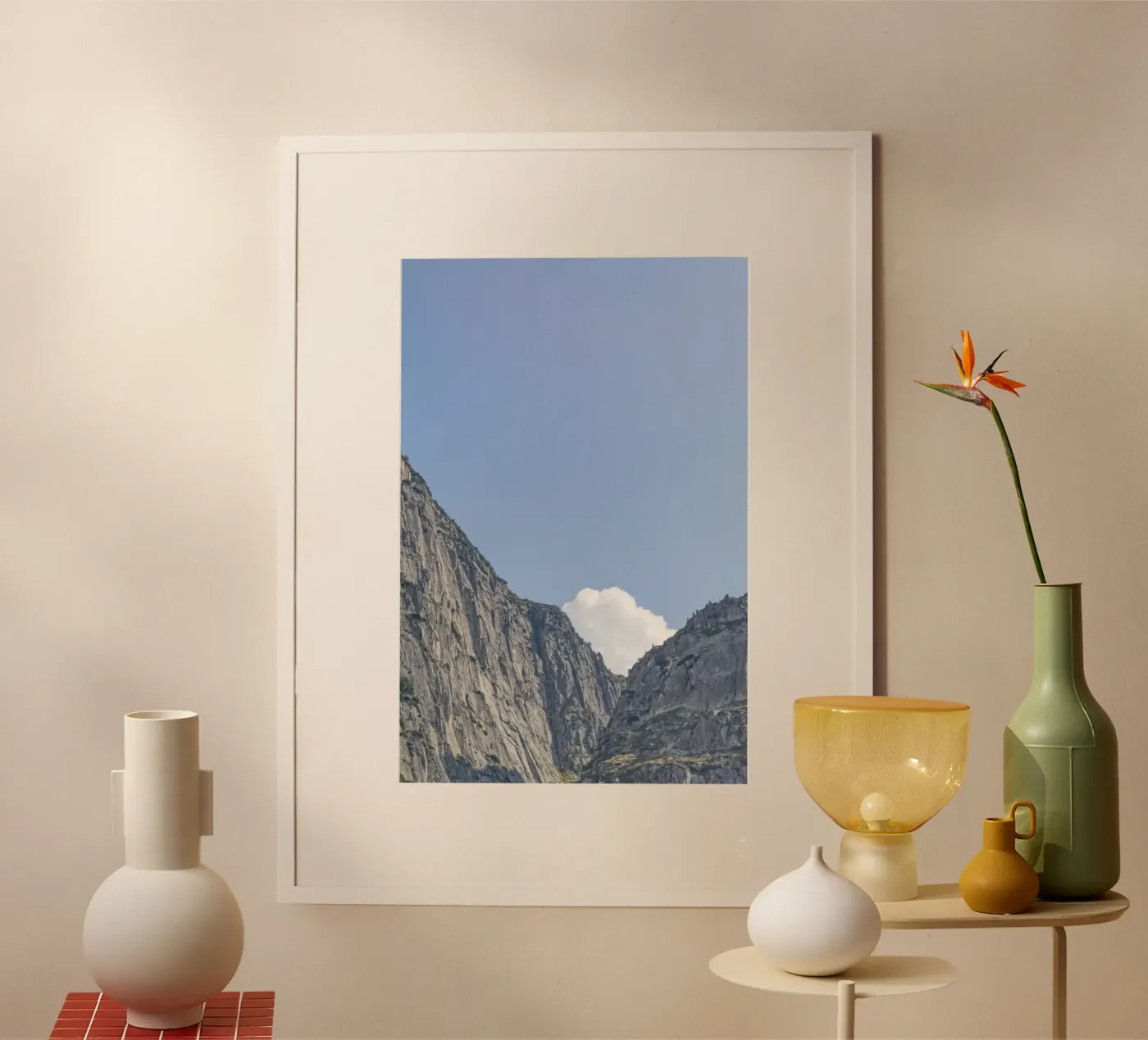 The White Cloud poster by Nur Mut