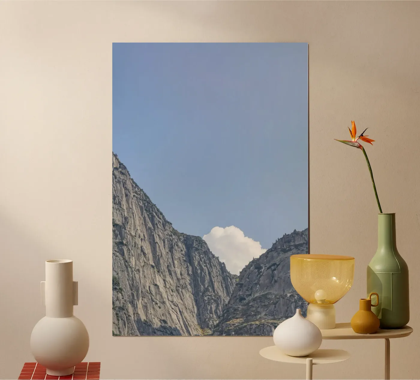 The White Cloud poster by Nur Mut