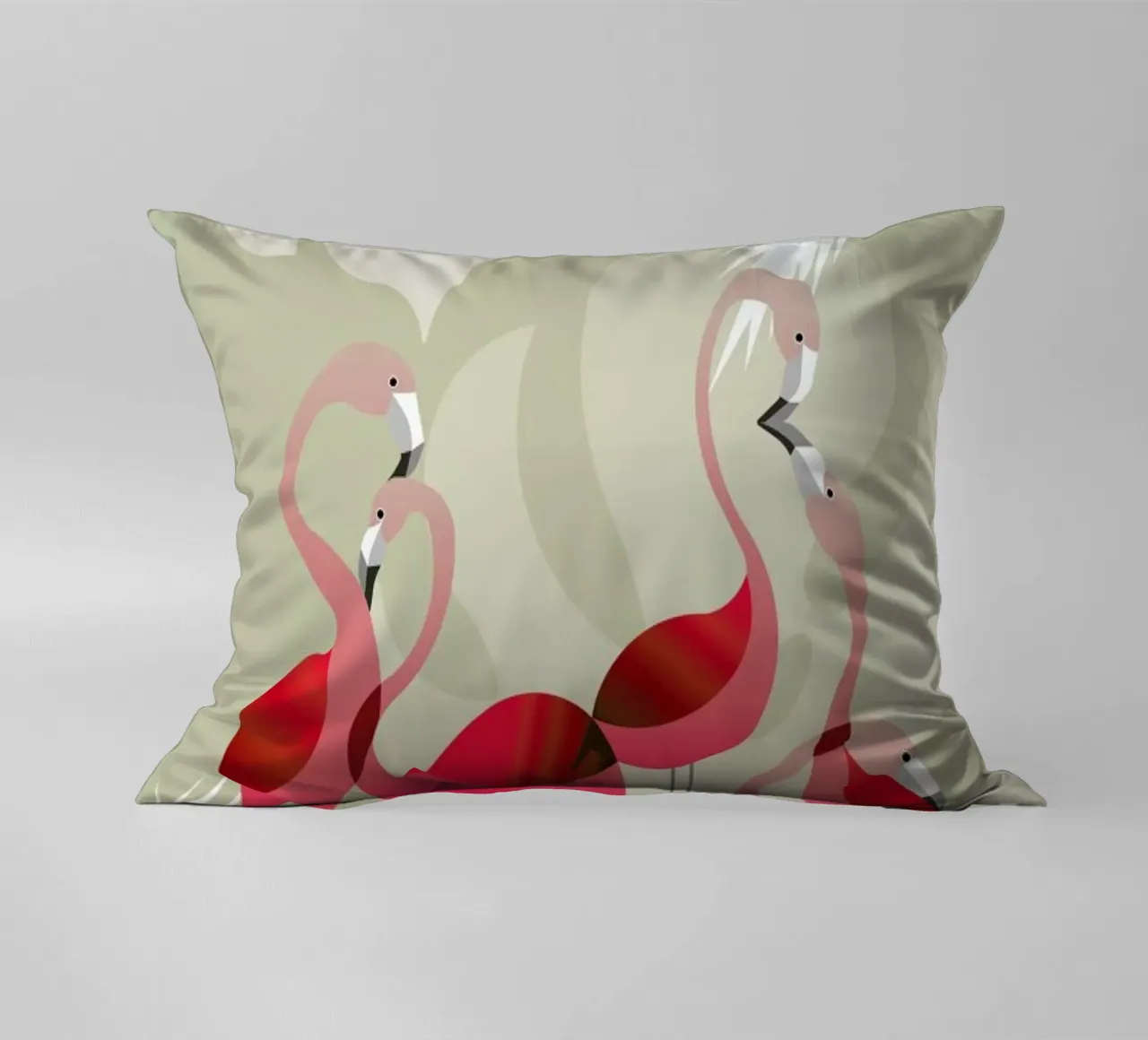 Flamingo cuscino da Sabrina Ziegenhorn