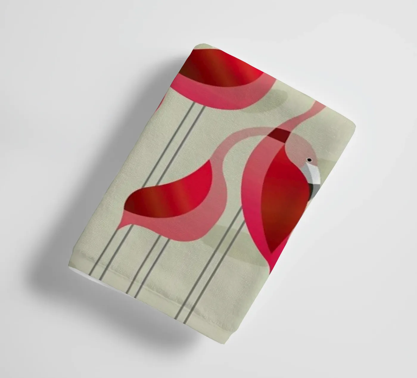 Flamingo Handtuch von Sabrina Ziegenhorn