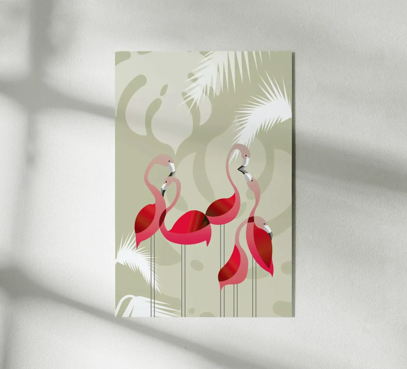 Flamingo plexiglas de Sabrina Ziegenhorn