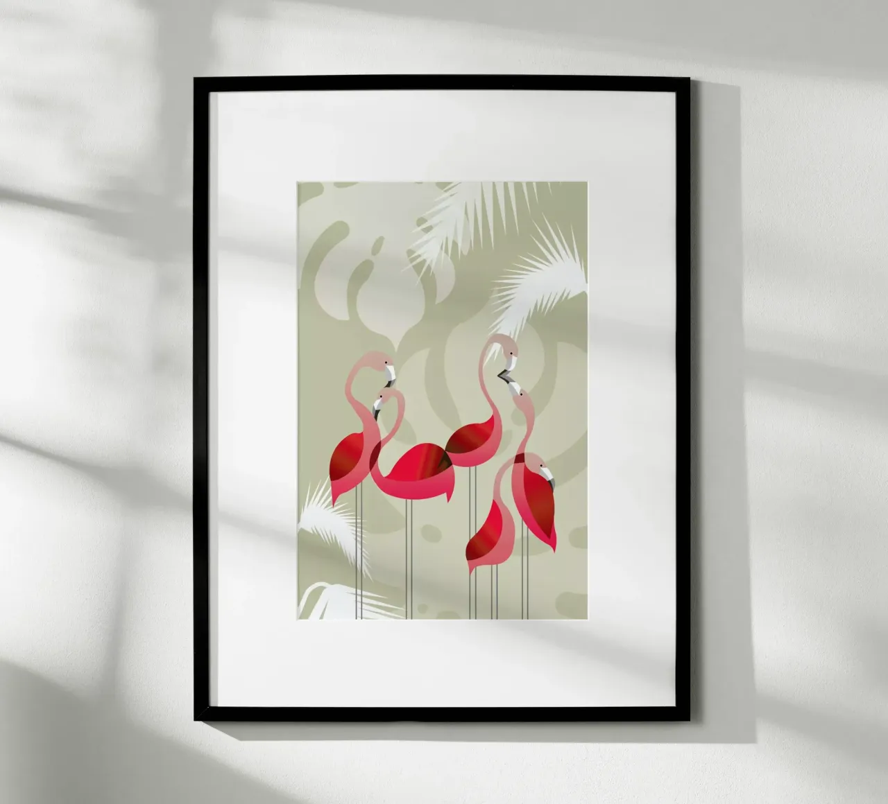 Flamingo carta hahnemühle da Sabrina Ziegenhorn