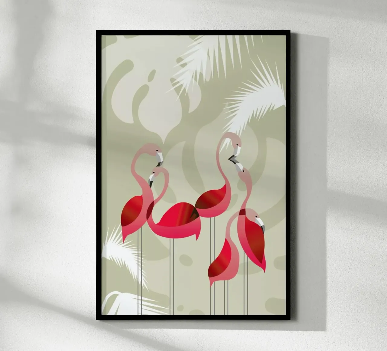 Flamingo poster da Sabrina Ziegenhorn