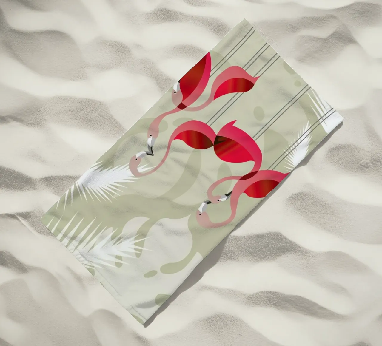 Flamingo telo mare da Sabrina Ziegenhorn