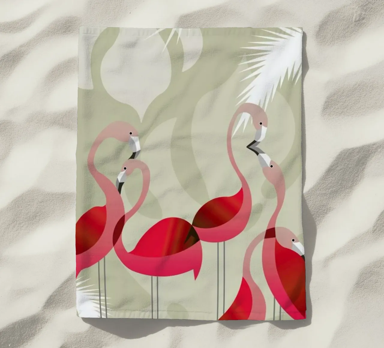 Flamingo telo mare da Sabrina Ziegenhorn