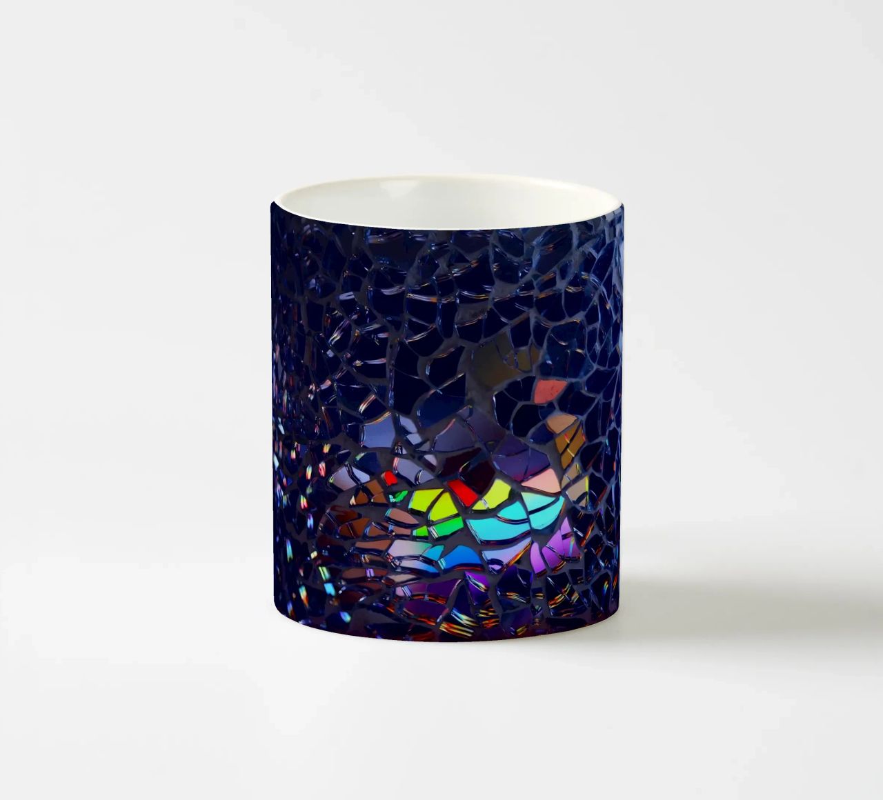 vernice a colori tazza in ceramica da Iracheta