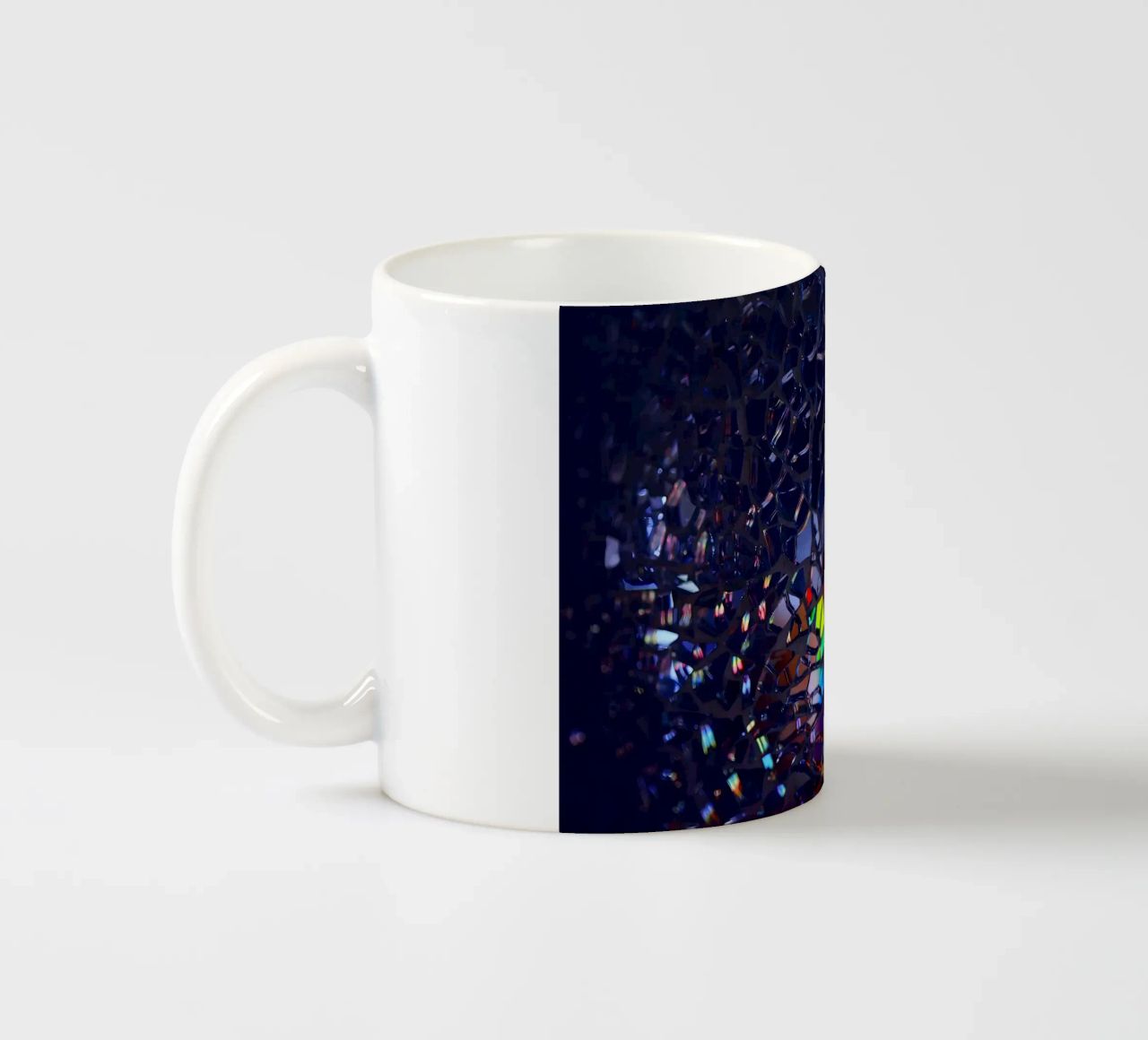 vernice a colori tazza in ceramica da Iracheta