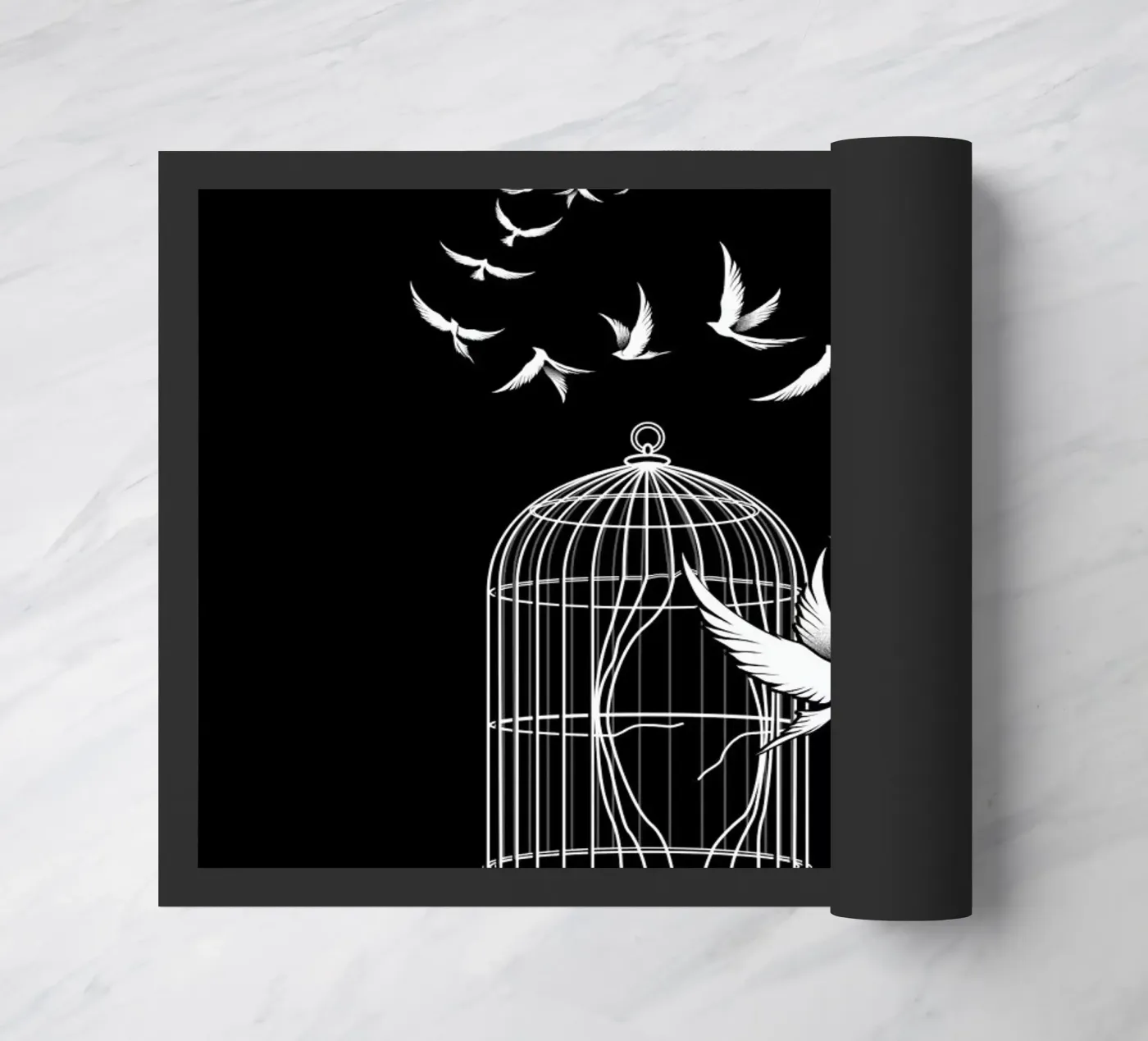 Freedom doormat by Tobe Fonseca