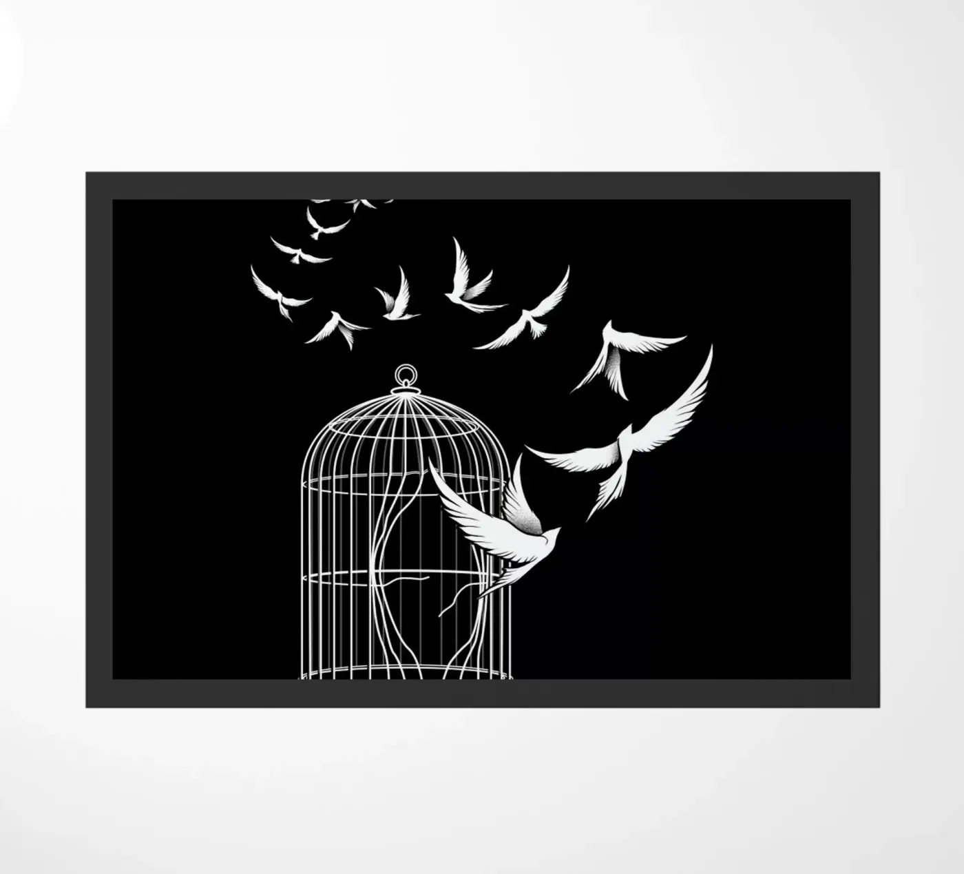 Freedom doormat by Tobe Fonseca