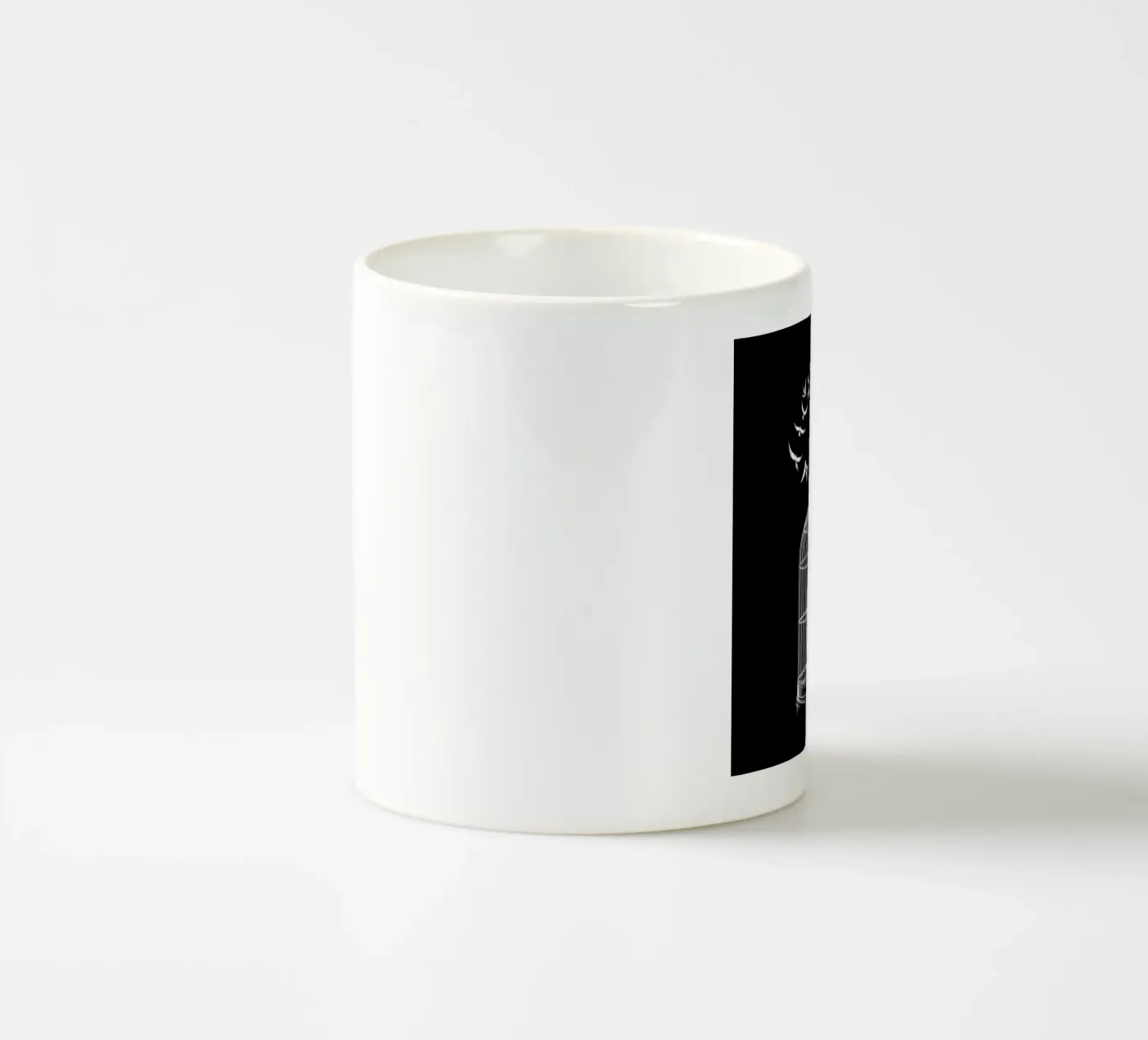 Freedom ceramic mug by Tobe Fonseca