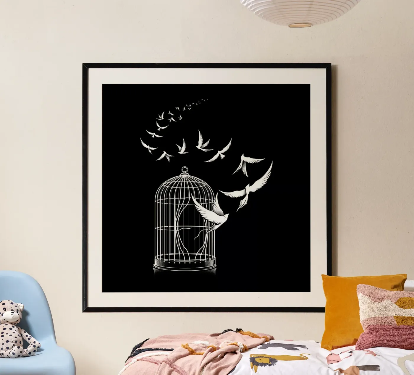Freedom poster van Tobe Fonseca