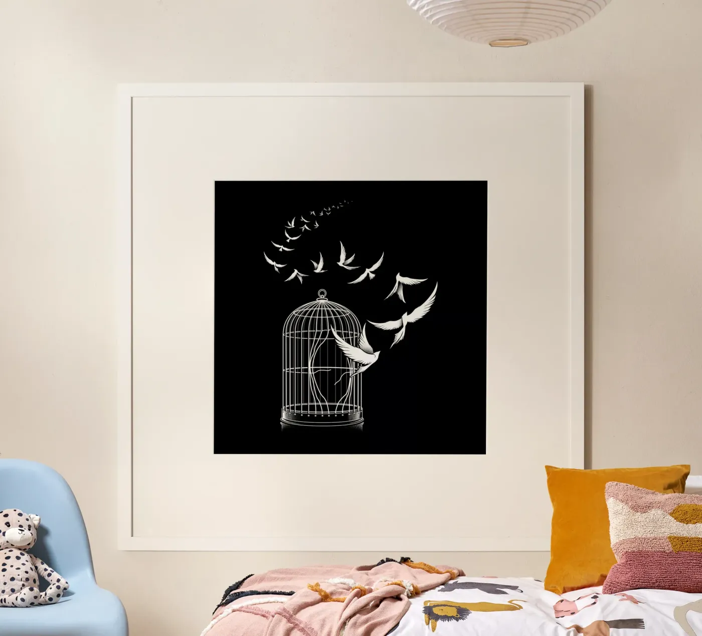 Freedom poster van Tobe Fonseca