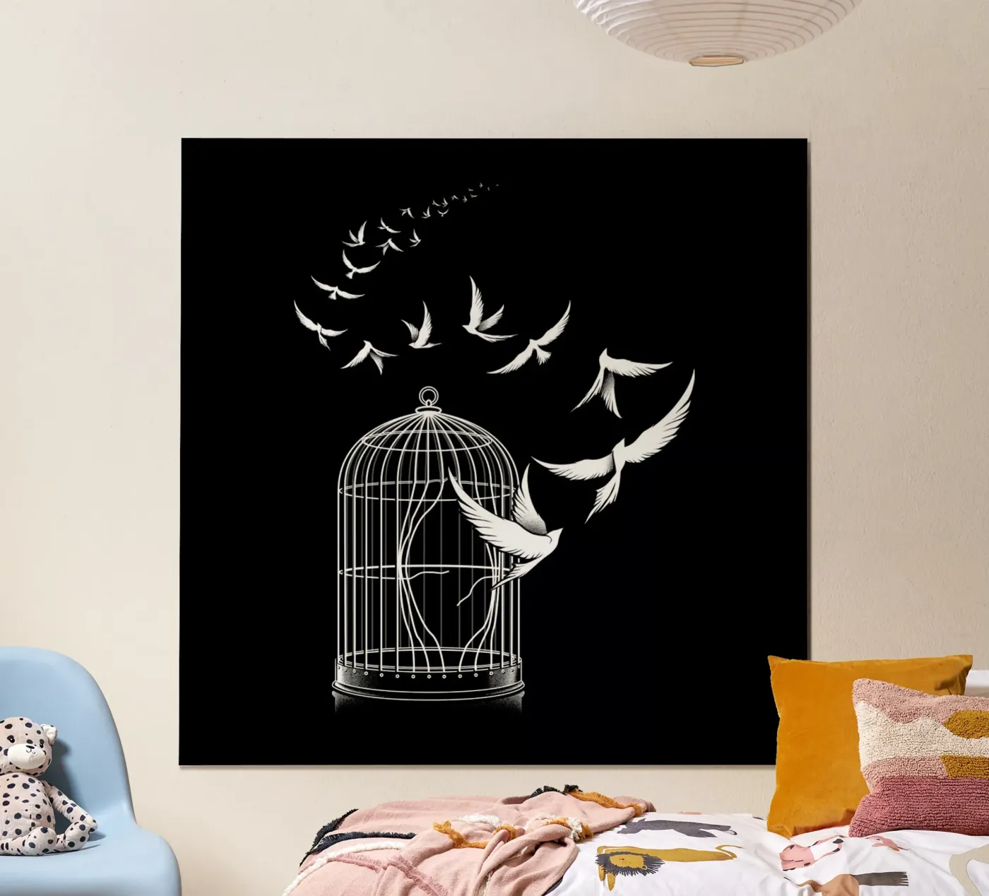 Freedom poster van Tobe Fonseca