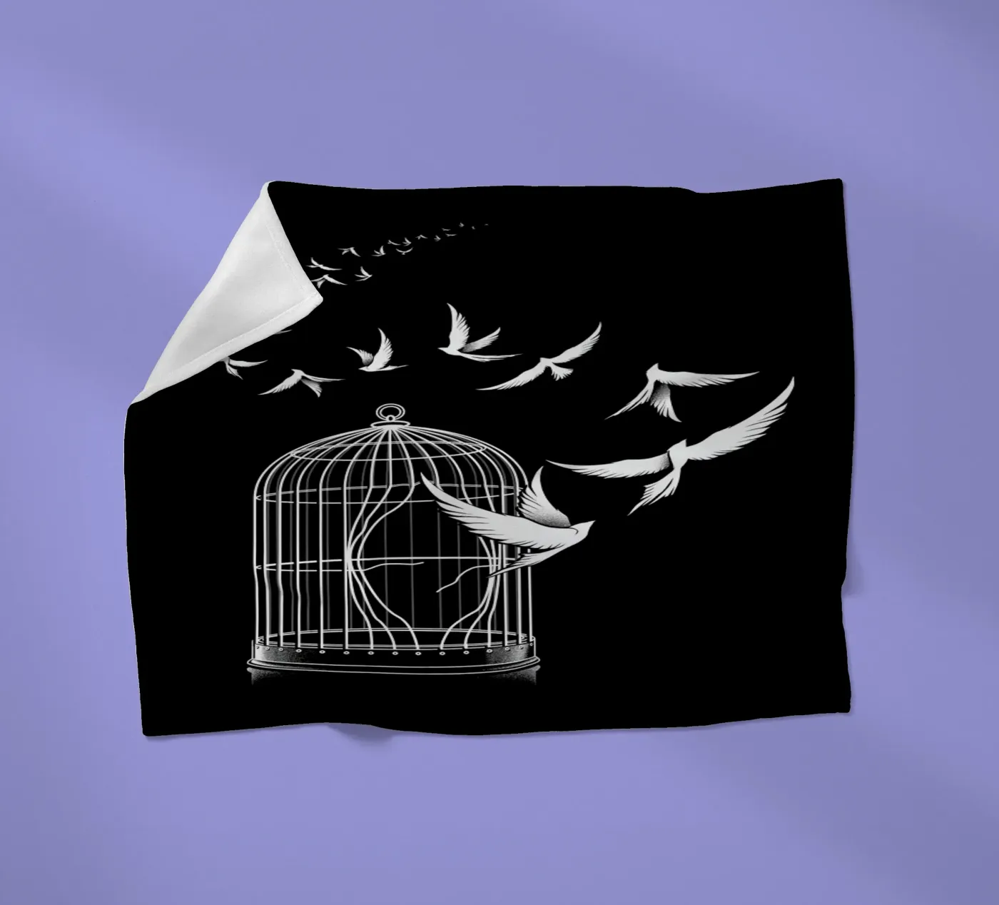 Freedom Fleecedecke von Tobe Fonseca
