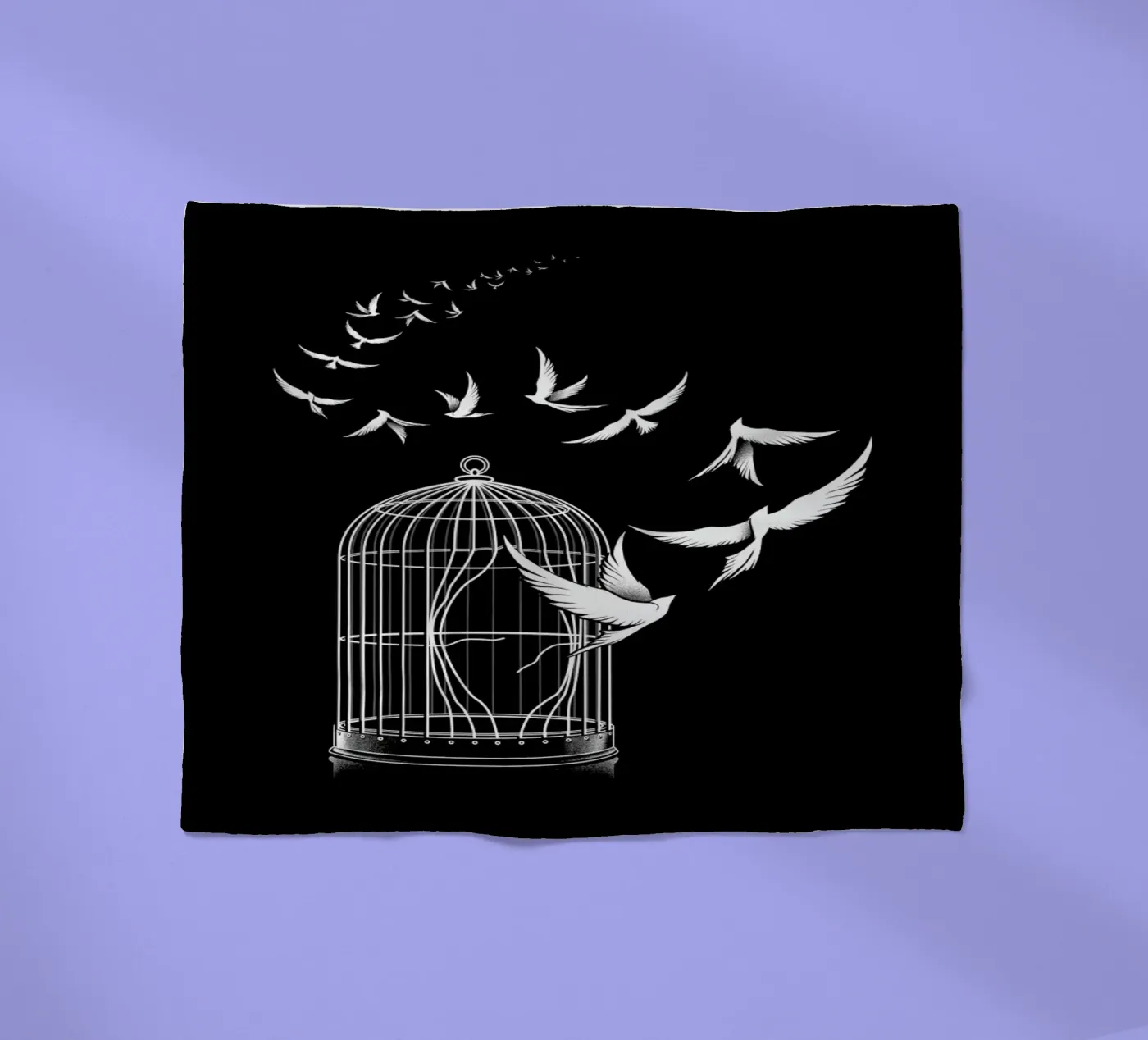 Freedom Fleecedecke von Tobe Fonseca