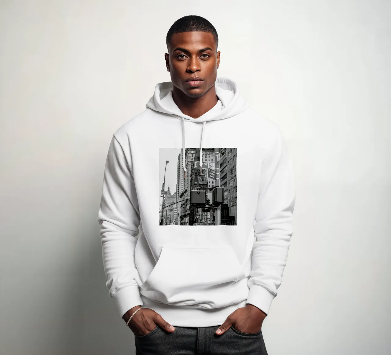 E 57a Strada felpa con cappuccio da JaySan Studio