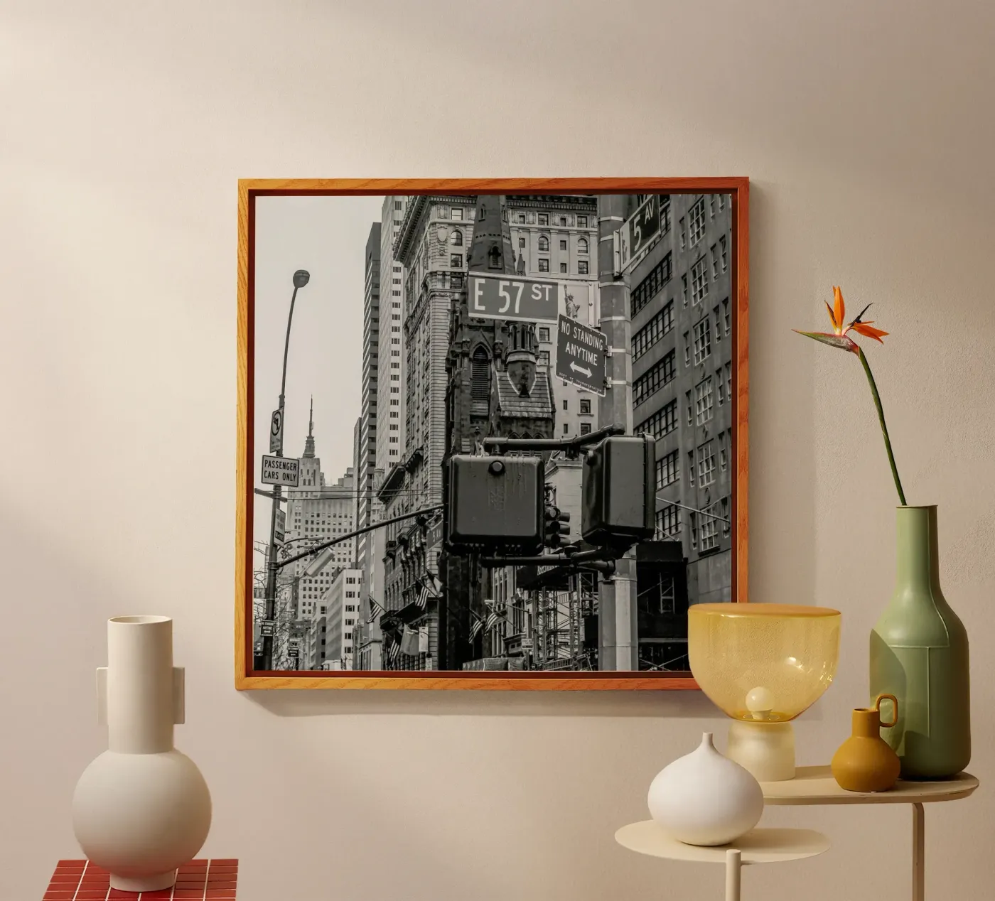 E 57th Street acrylic glass by JaySan Studio