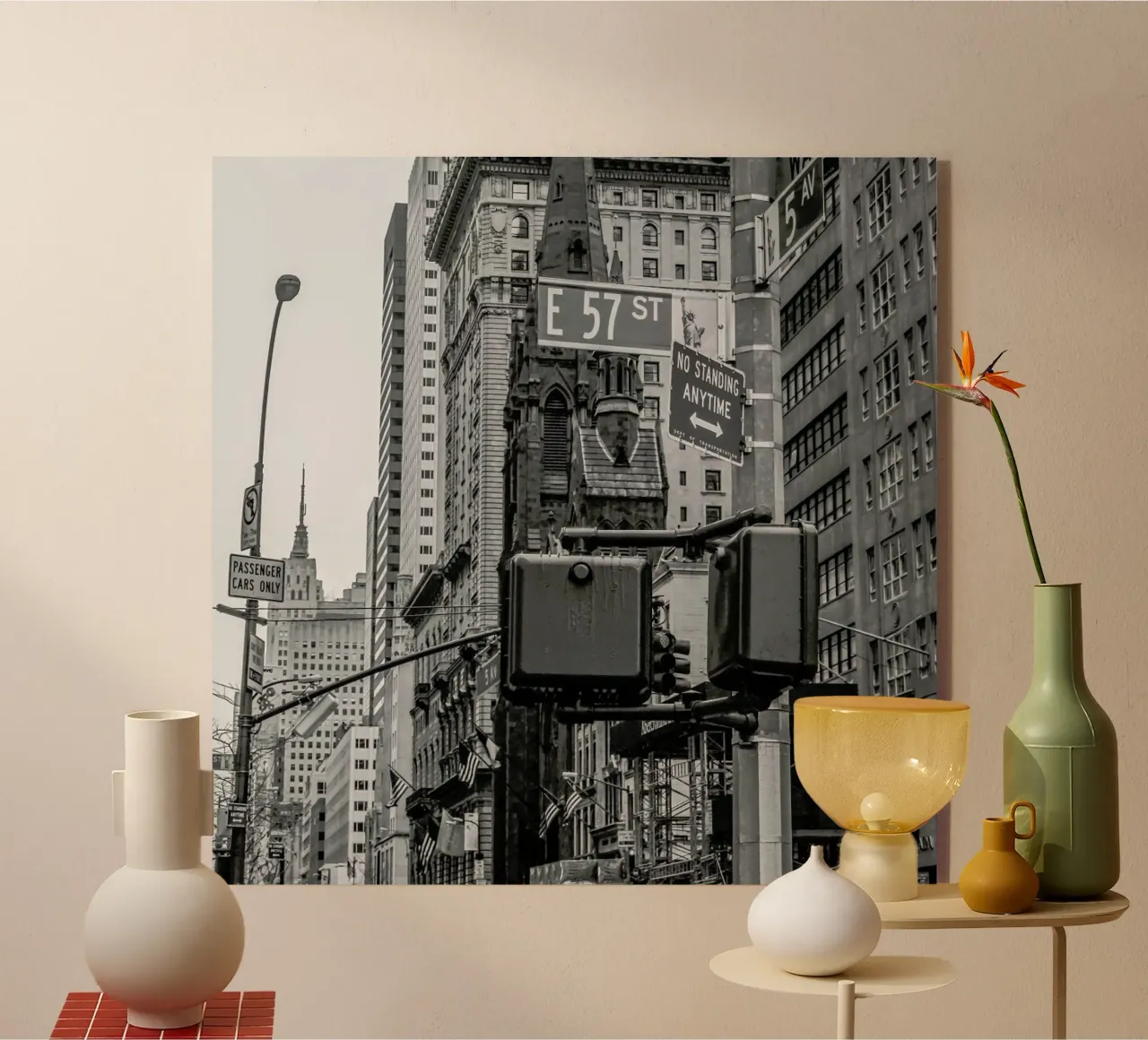 E 57th Street plexiglass da JaySan Studio