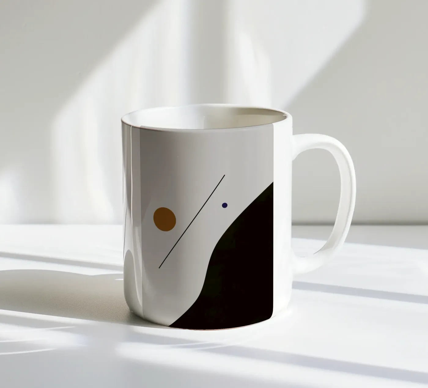 Downhill ceramic mug by 170QM