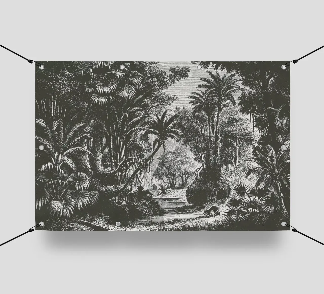 Indian Jungle telo in pvc da Astër