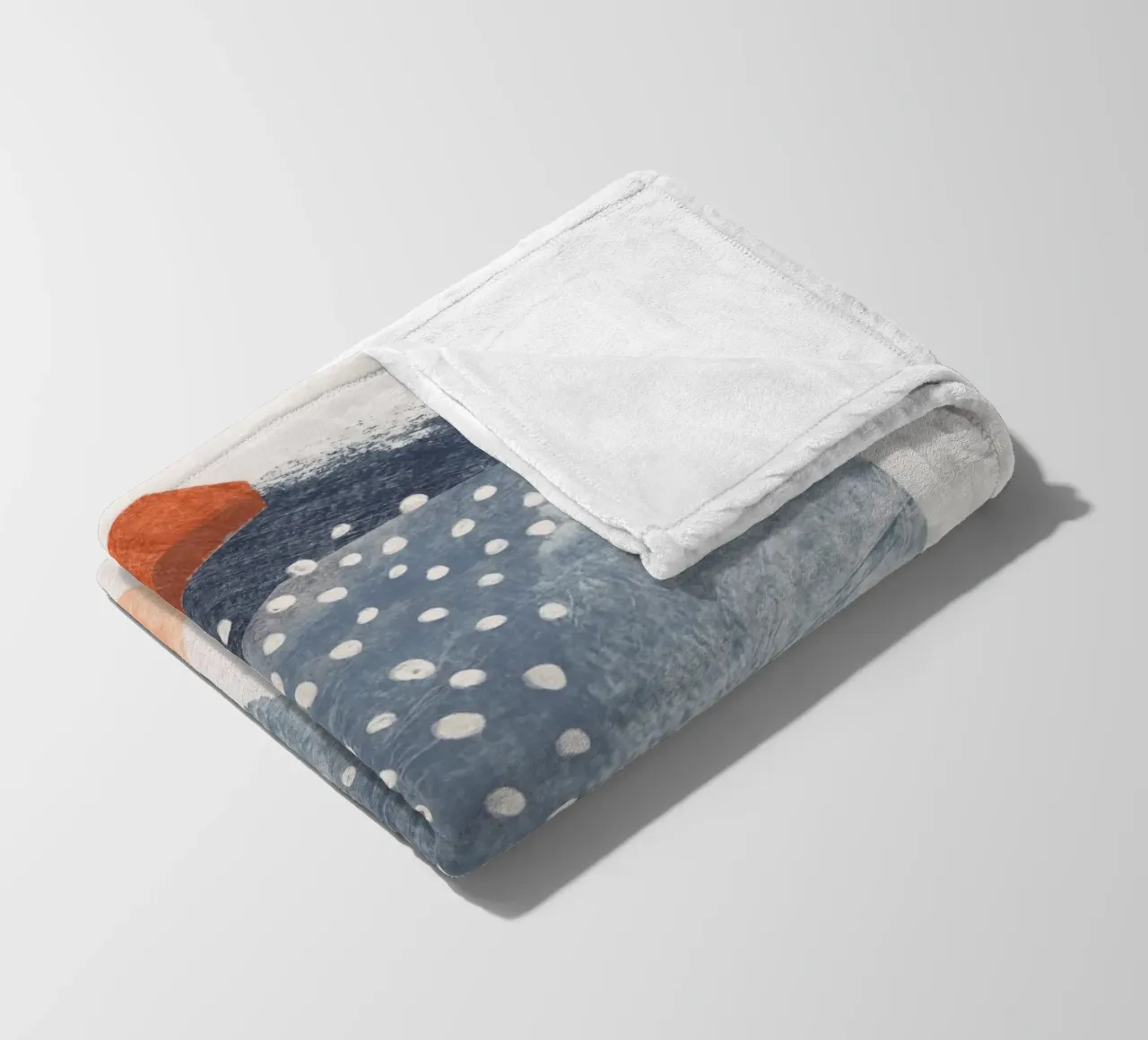 Cinque forme #1 coperta in pile da Alisa Galitsyna