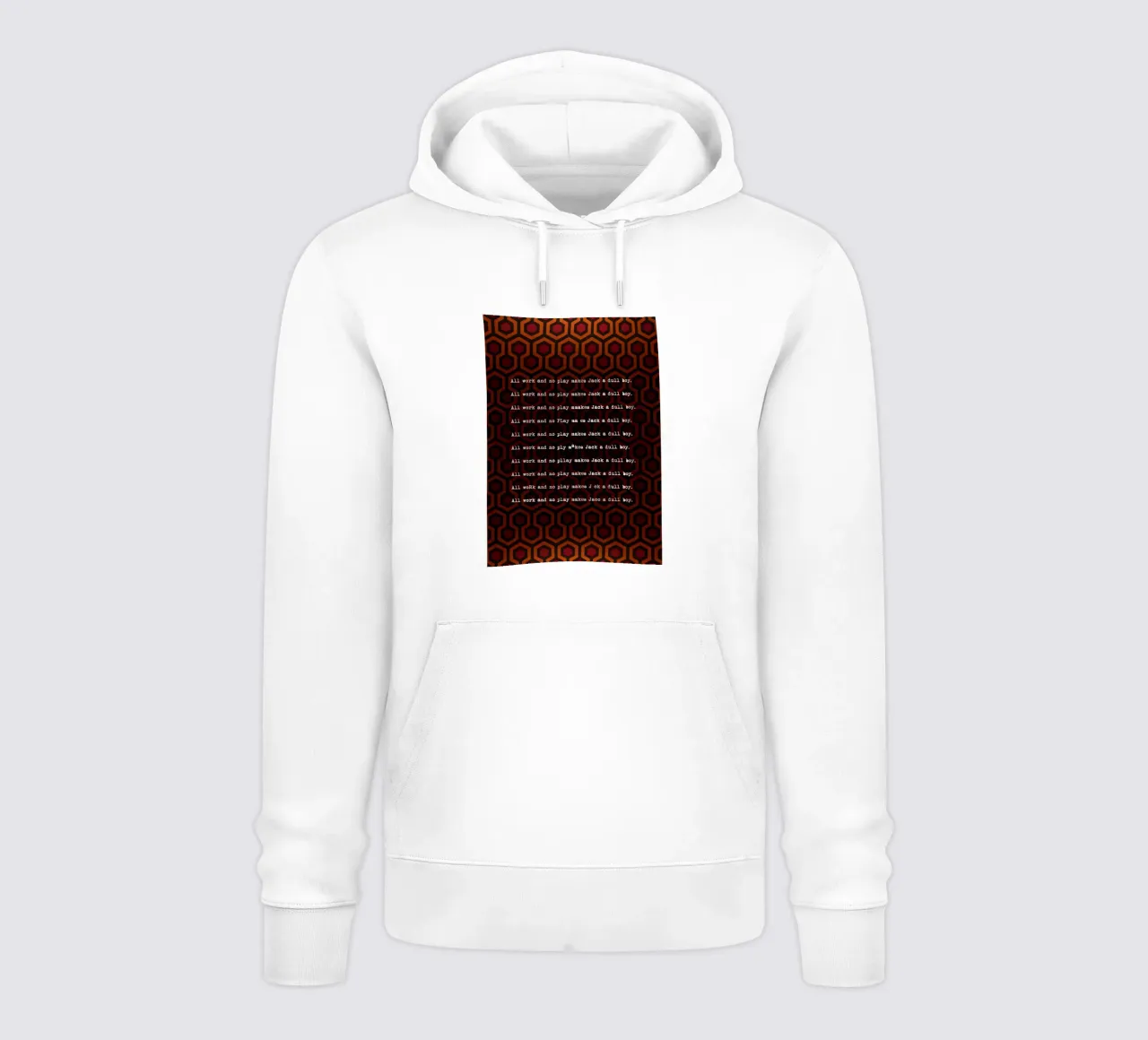 The Shining Writing felpa con cappuccio da nabakumov