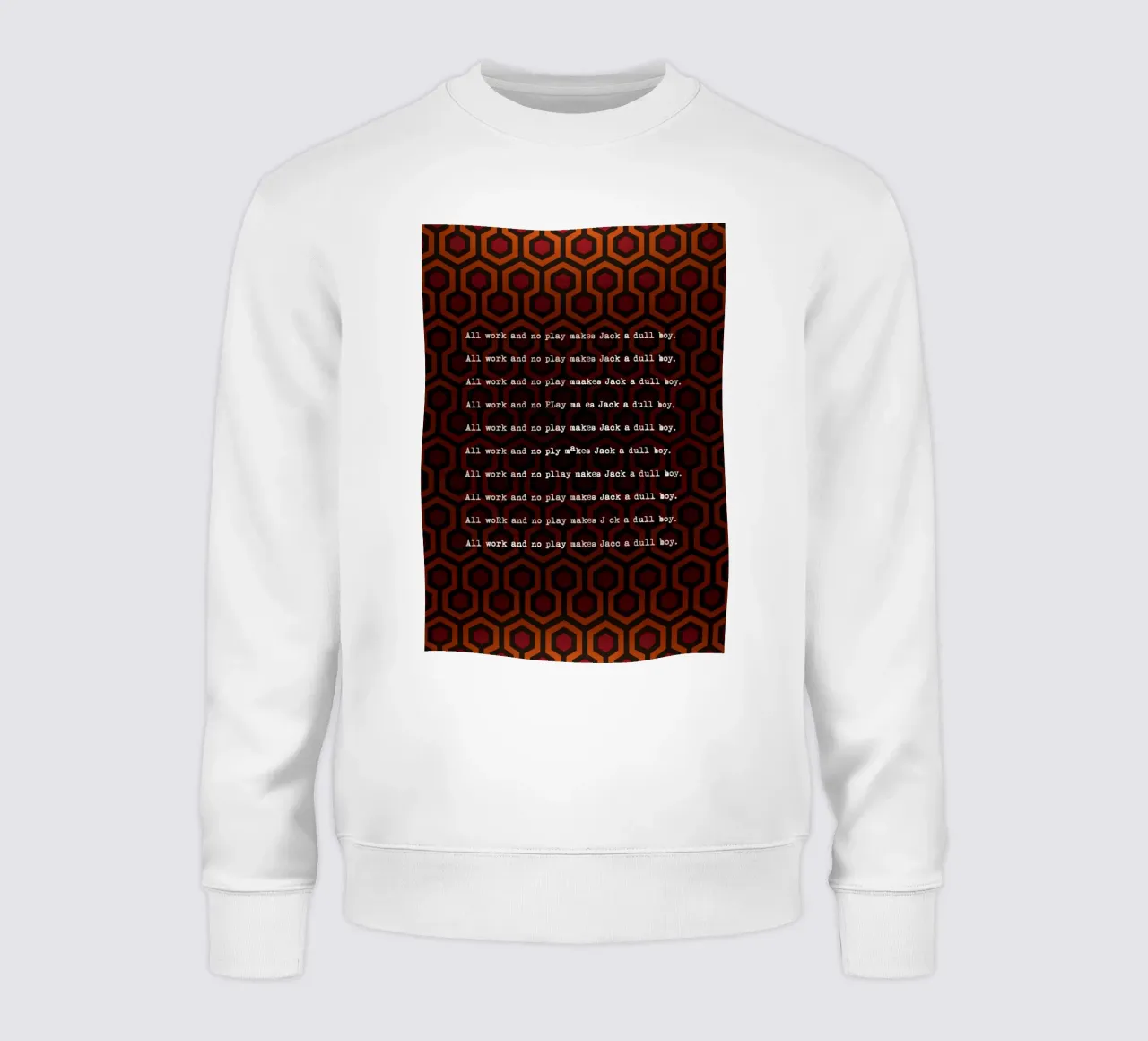 The Shining Writing felpa da nabakumov