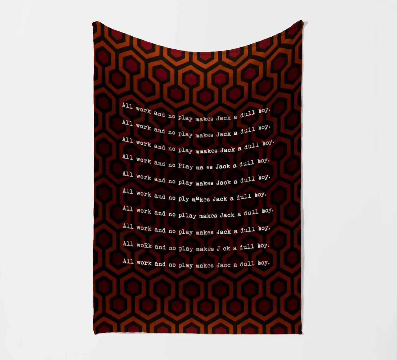 The Shining Writing coperta in pile da nabakumov