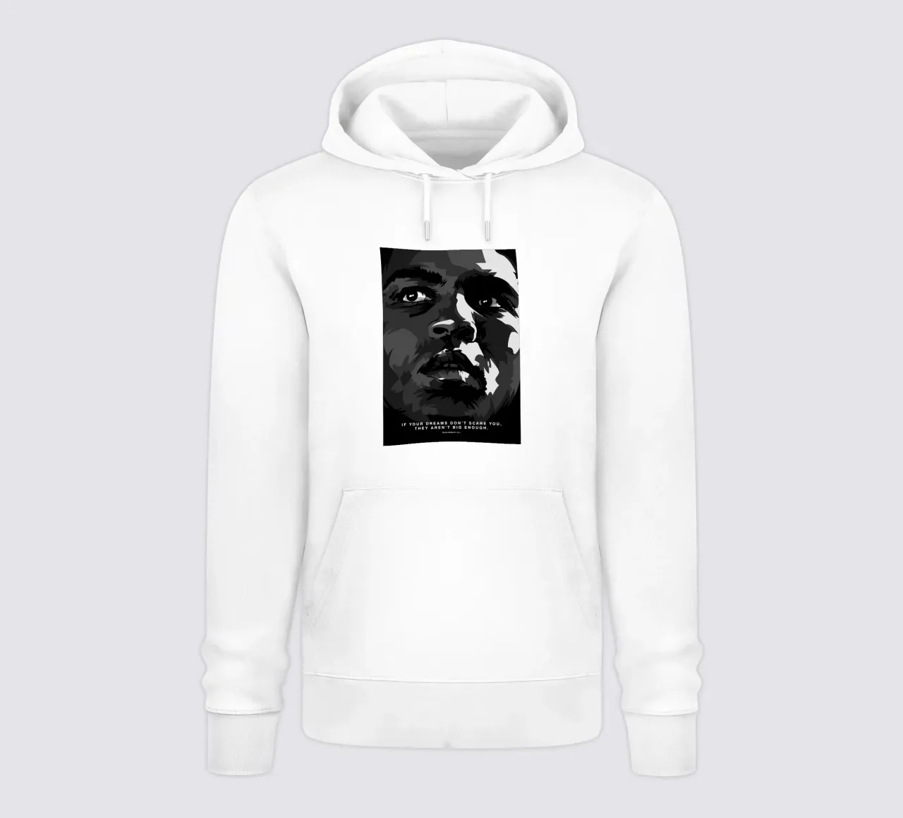 Mohammad Ali Quote sudadera con capucha de nabakumov